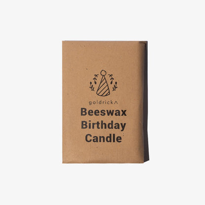 Goldrick Beeswax Birthday Number Candles