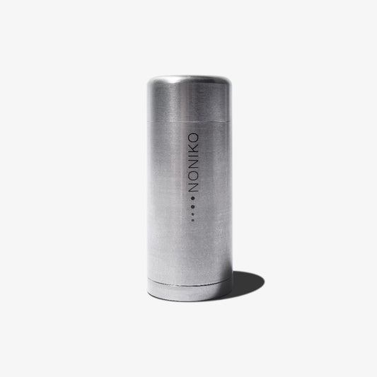 Noniko Natural Refillable Deodorant with Stainless Steel Case Only