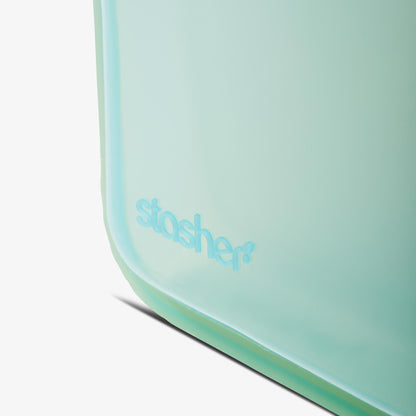 Stasher Reusable Silicone Two Tone Sandwich Bag