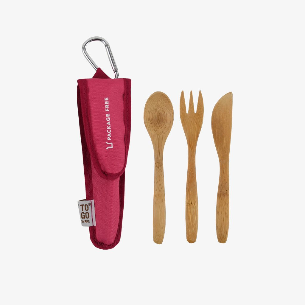 To-Go Ware Reusable Bamboo Cutlery Set